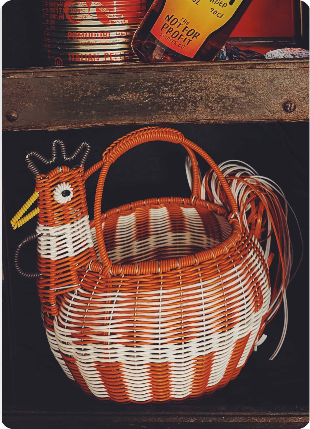 EVRYTHNG Barrel Aged Rum bottle close-up