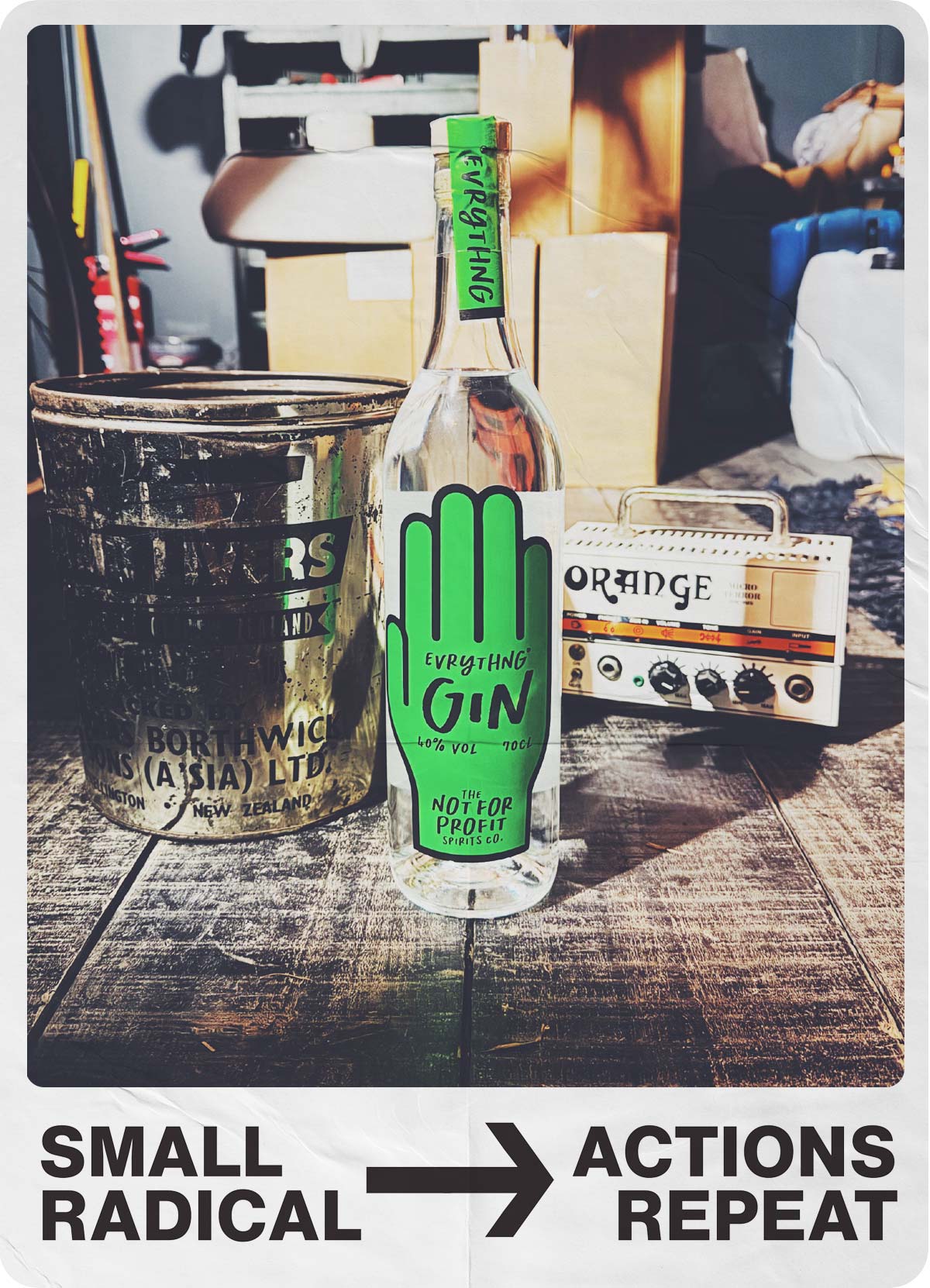 EVRYTHNG London Dry Gin - Craft gin from Welsh not-for-profit spirits company